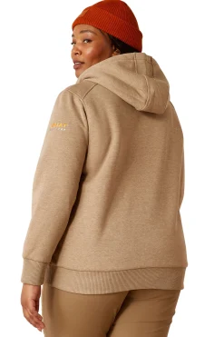 Ariat Rebar All-Weather Sherpa Hettegenser med glidelås