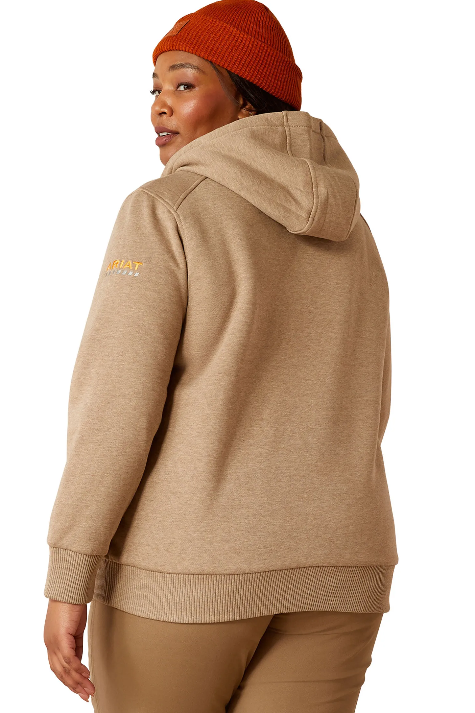 Ariat Rebar All-Weather Sherpa Hettegenser med glidelås
