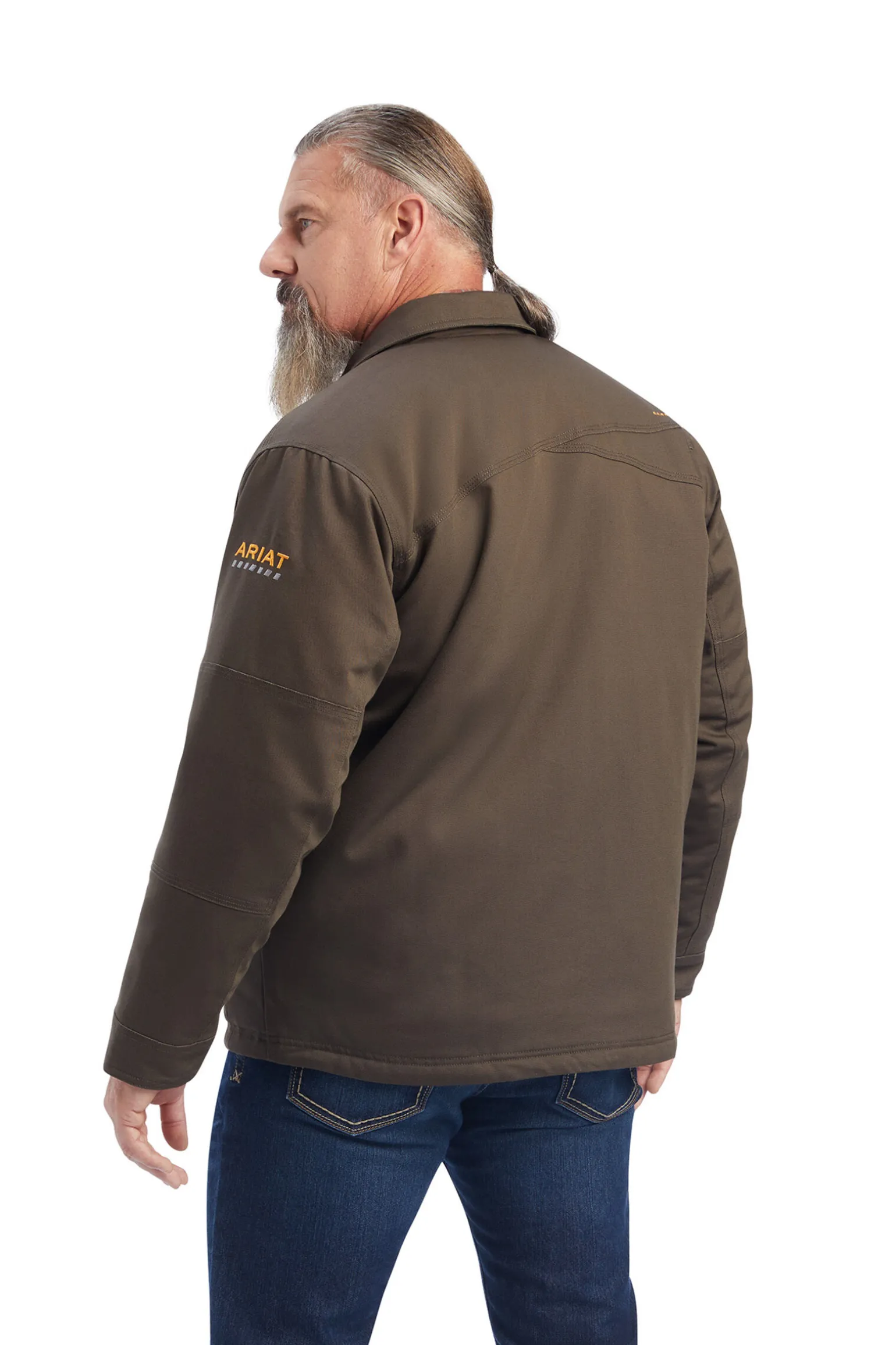 Ariat Rebar DuraCanvas Sherpa Lined jakke til herre