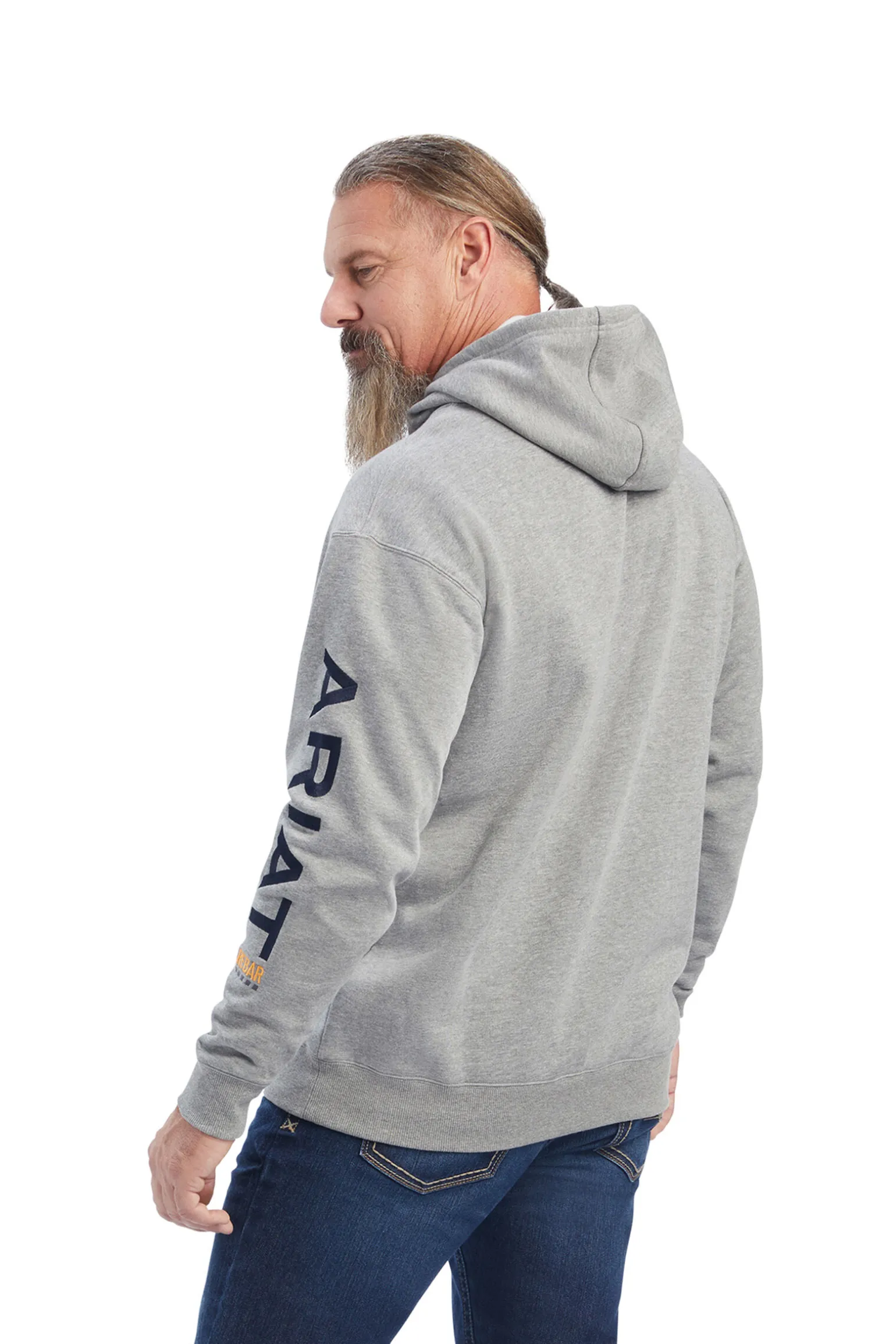 Ariat Rebar Grafisk Hettegenser