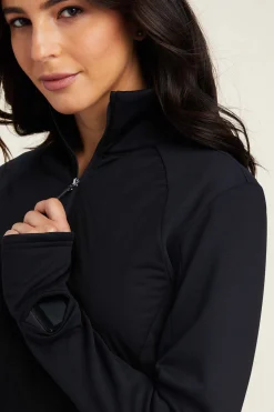 Ariat Venture sweatshirt med 1/2 glidelås til dame