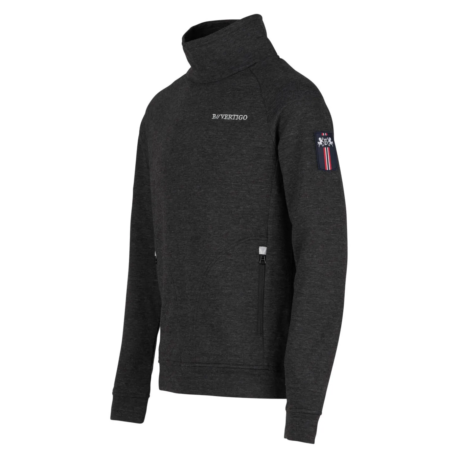 B Vertigo Daniel sweatshirt i fleece, herre
