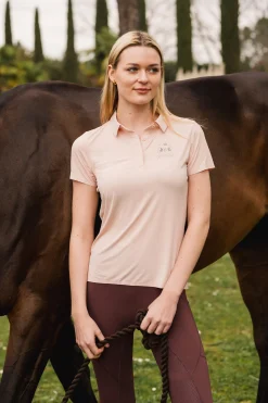 B Vertigo Daphne sømløs poloskjorte til dame