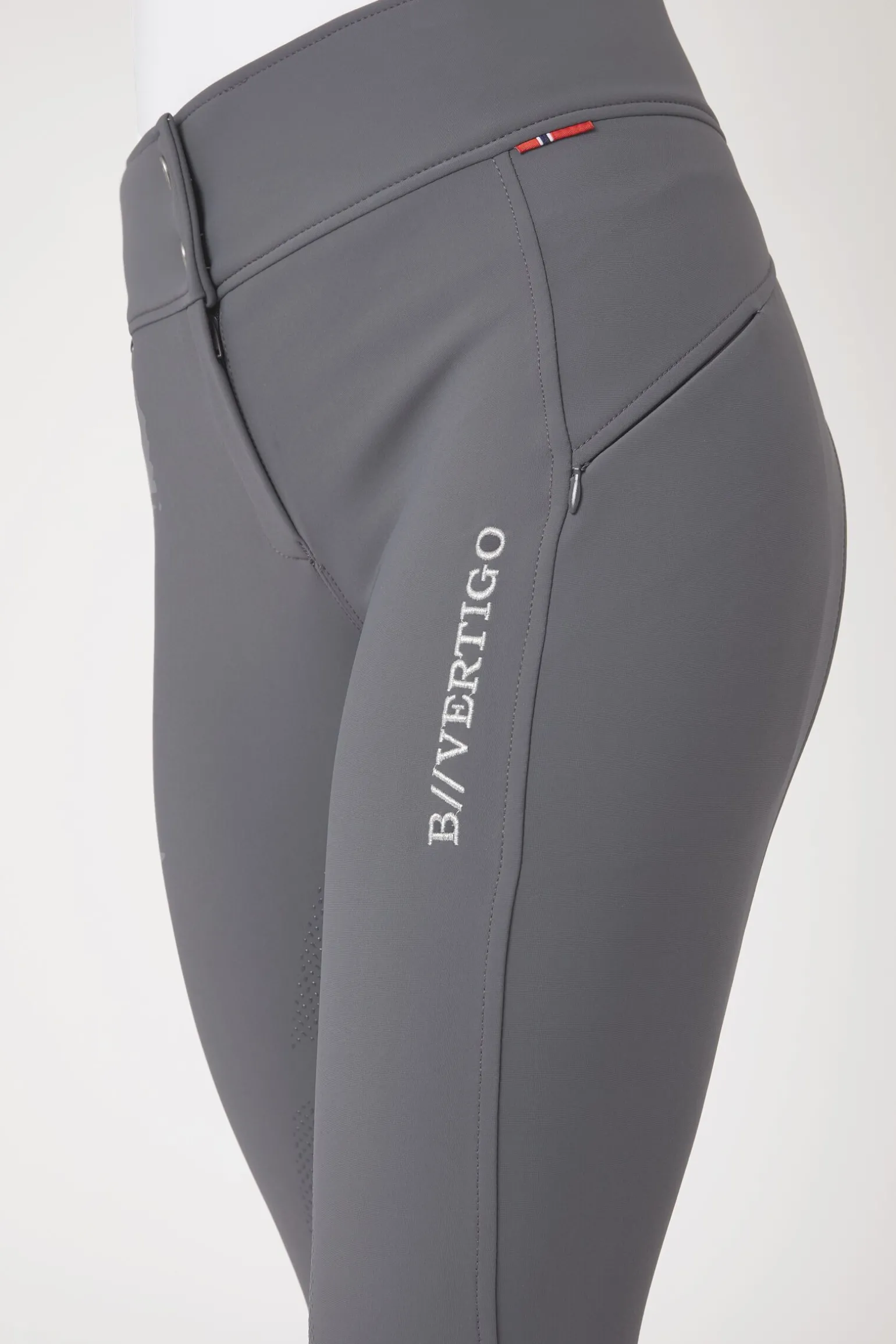 B Vertigo Justine helforsterkede thermo-ridebukser med silikon, dame