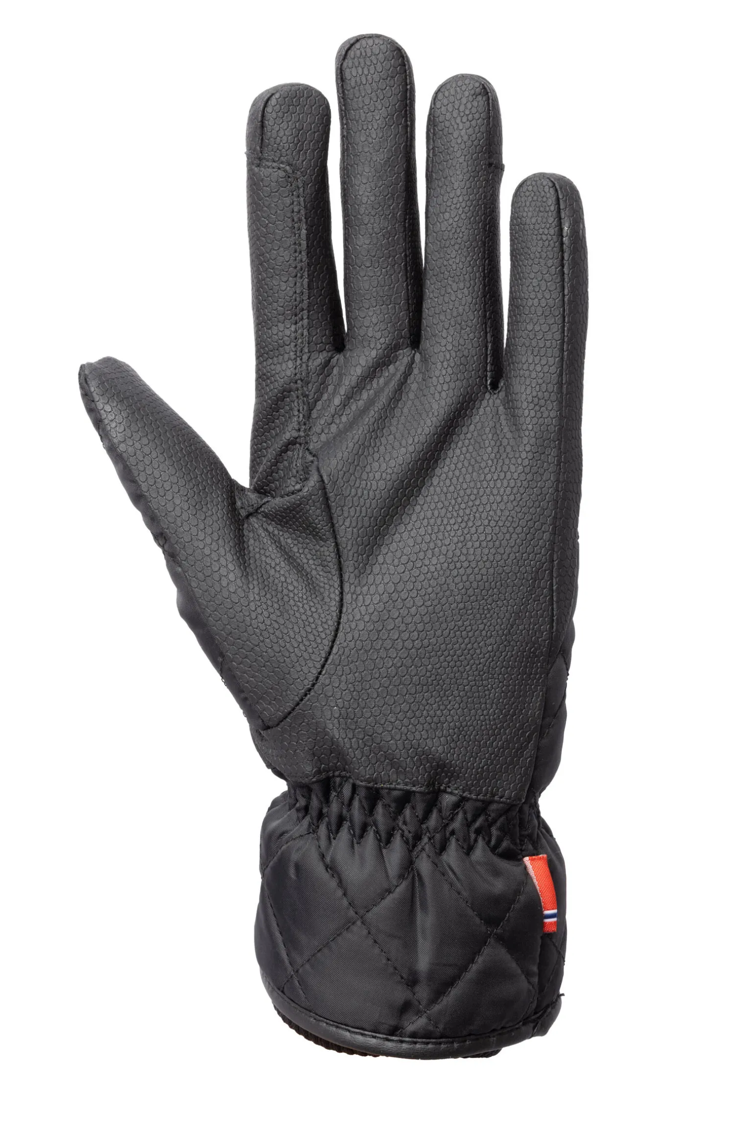 B Vertigo Onyx Vanntette polstrede ridehansker