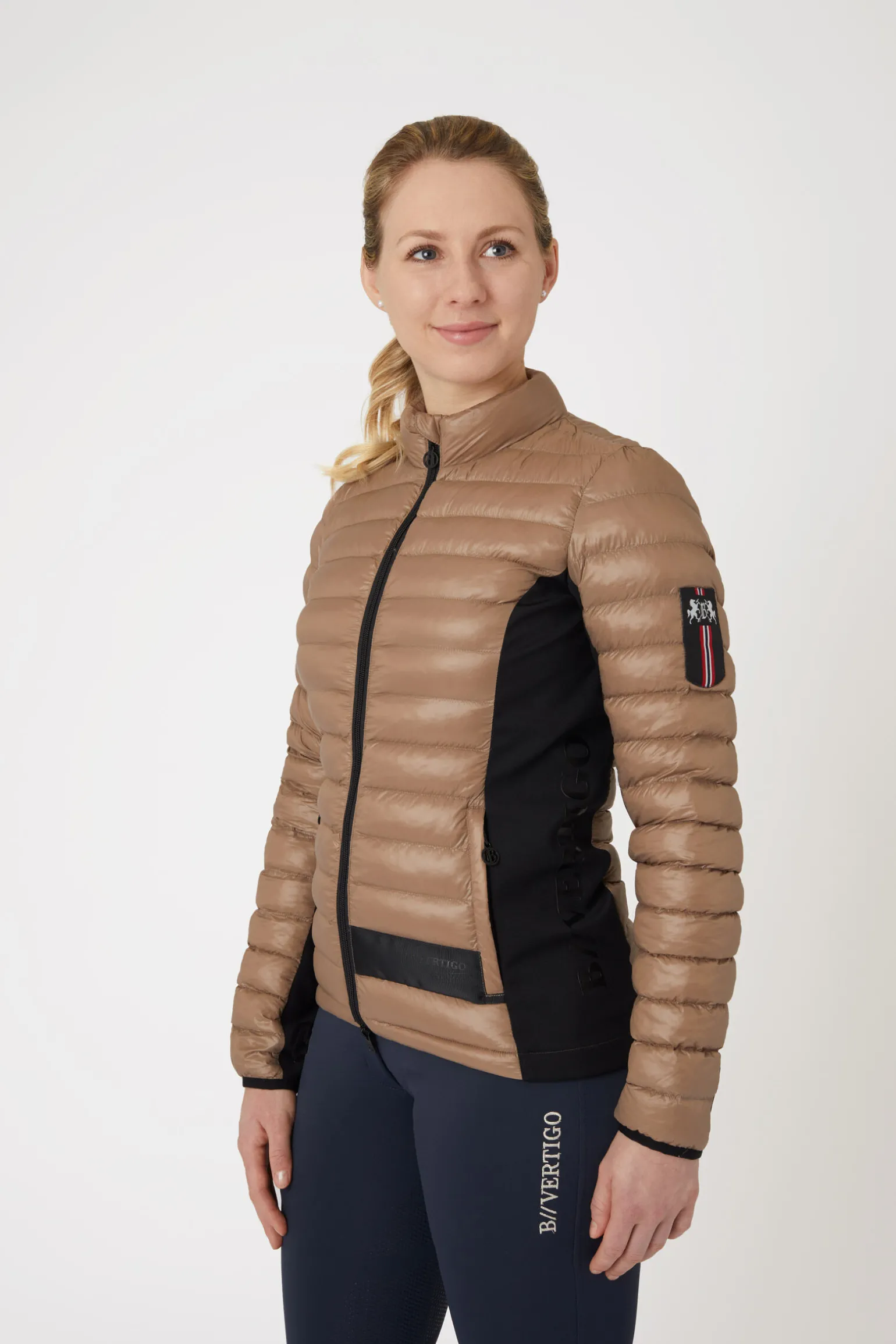 B Vertigo Simone ultralett, fôret ridejakke til dame