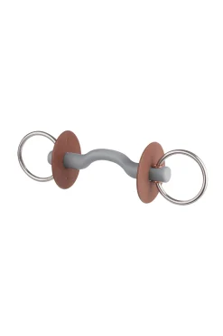 Beris trinsebitt med løse ringer (7,5 cm) og tungefrihet, mykt