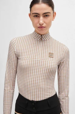 Boss Rachel treningsskjorte Houndstooth