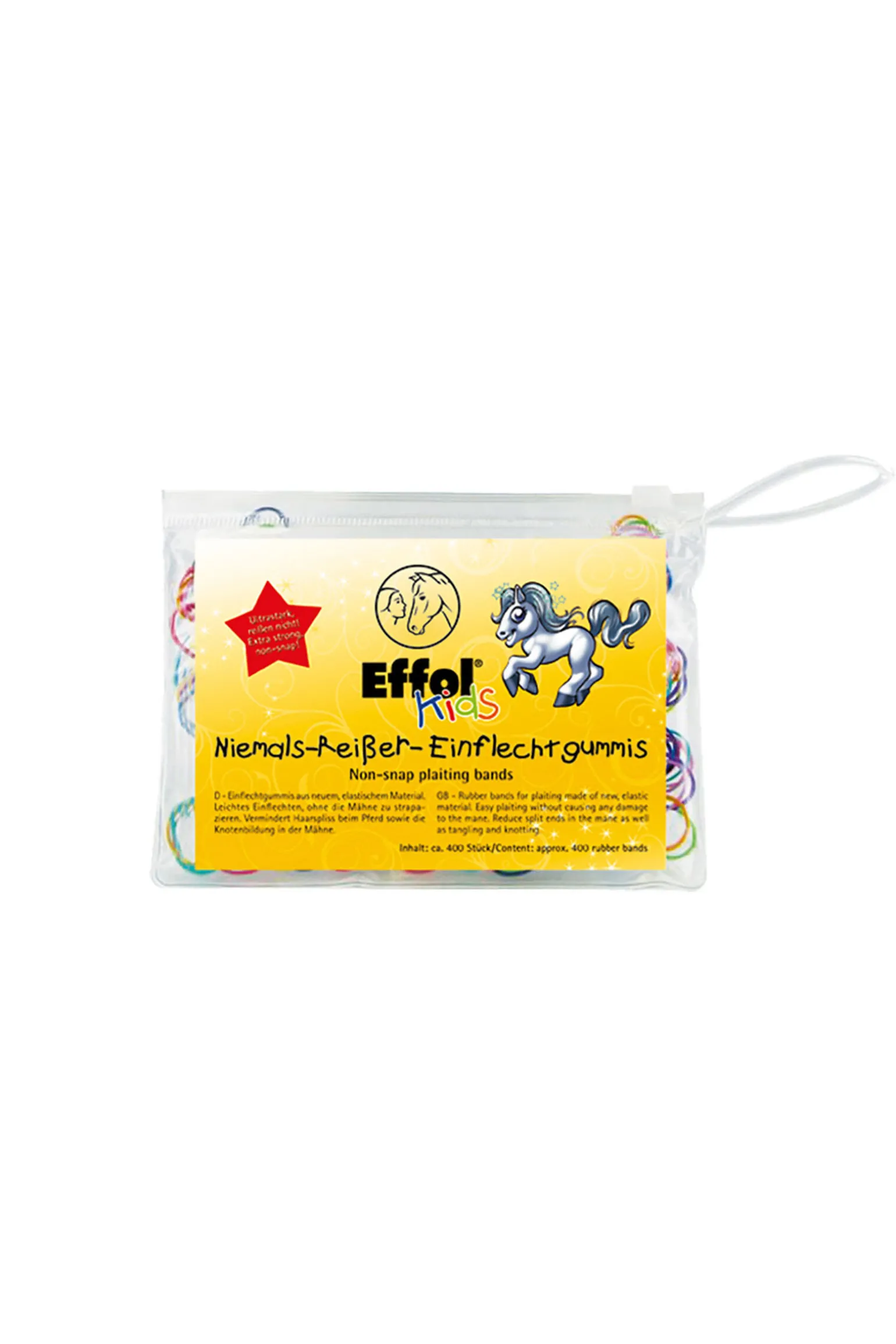 Effol Lids Slickbands, farget, 400 stk.