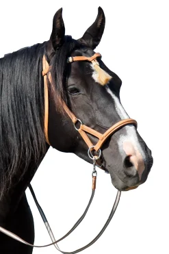 F.R.A. Freedom Riding Articles Shango sidepull (system 3) western-utseende, lær