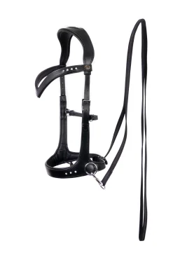 F.R.A. Freedom Riding Articles Glory sidepull med tøyler (system 3), svart