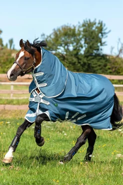 Horseware Amigo AmEco 12 Plus utedekken med avtakbar nakkedel, 100g