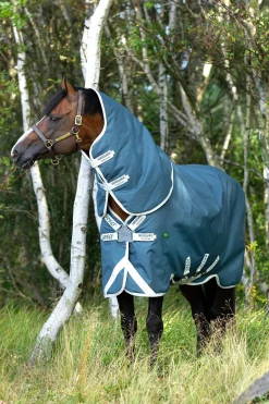 Horseware Amigo AmEco 12 Plus utedekken med avtakbar nakkedel, 100g