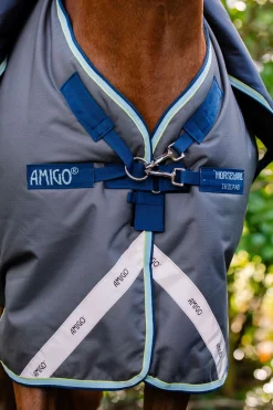 Horseware Amigo Bravo 12 Plus utedekken med avtakbar hals, 400g
