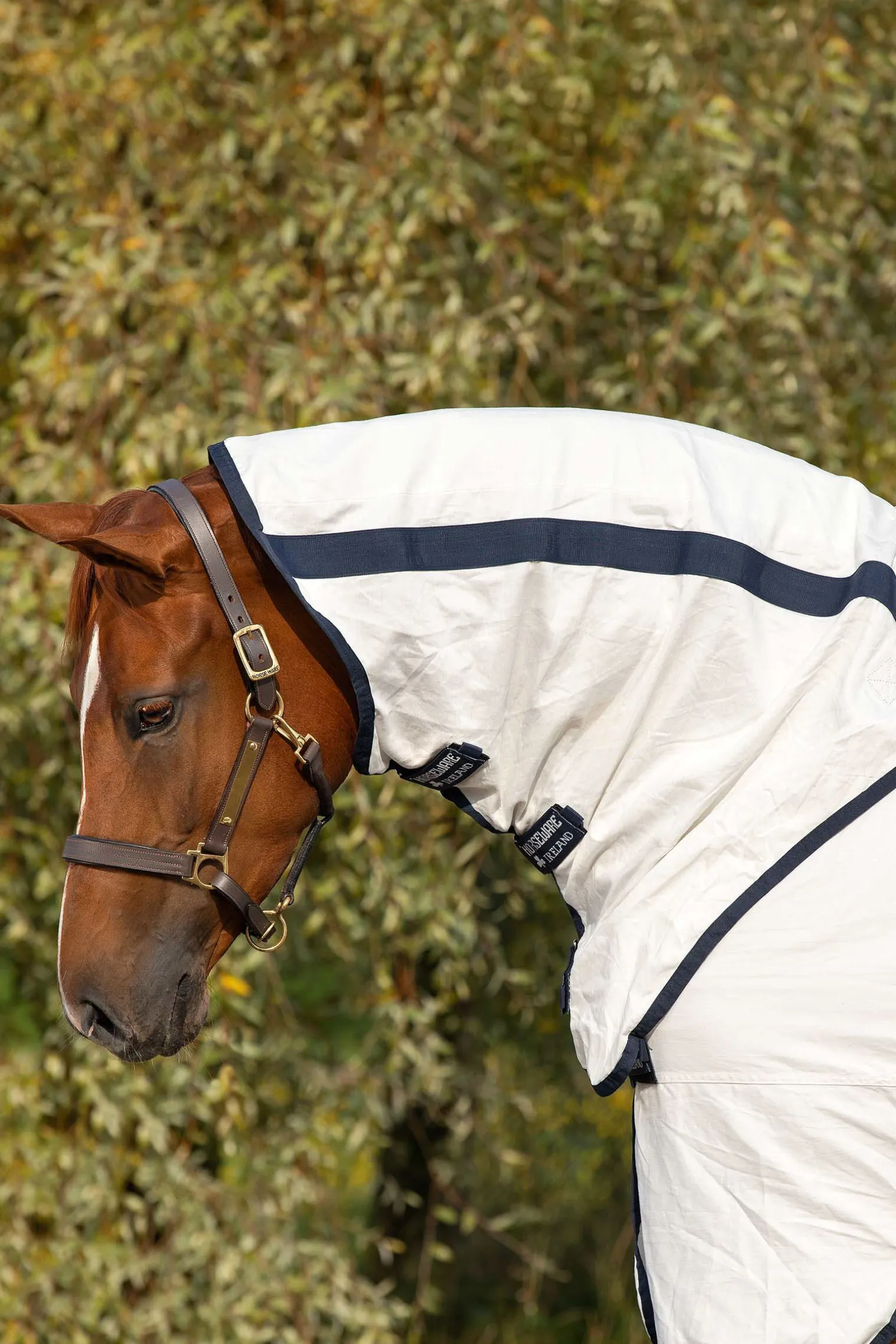 Horseware Rambo Natura Fluedekken med avtagbart halsstykke