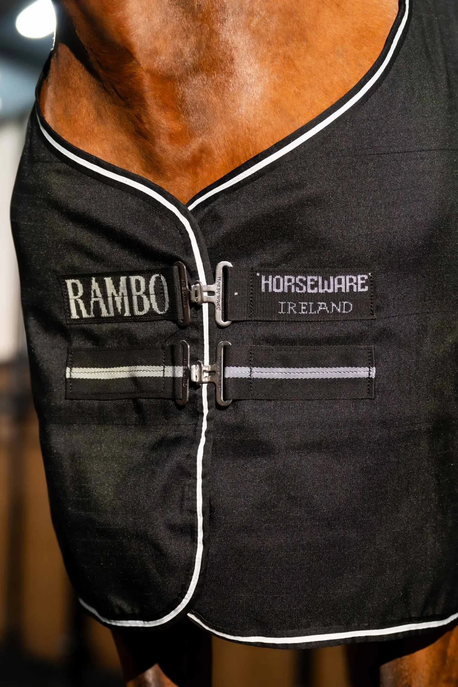Horseware Rambo Stalldekken med mikrofiberfôr, 0g