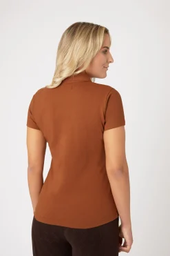 Horze Amy kortermet poloskjorte i bomullstretch, dame
