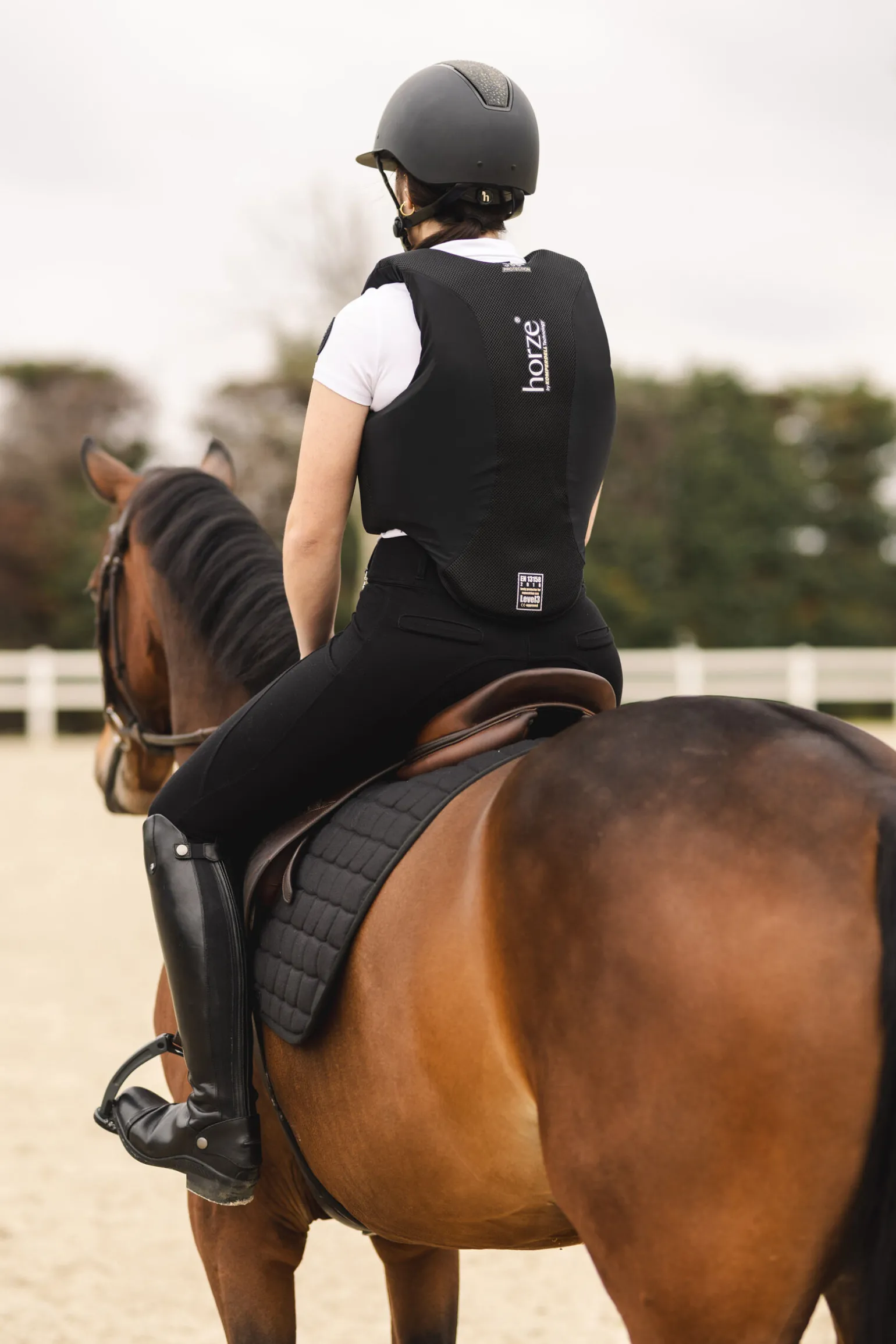 Horze Caleri ridevest, slim