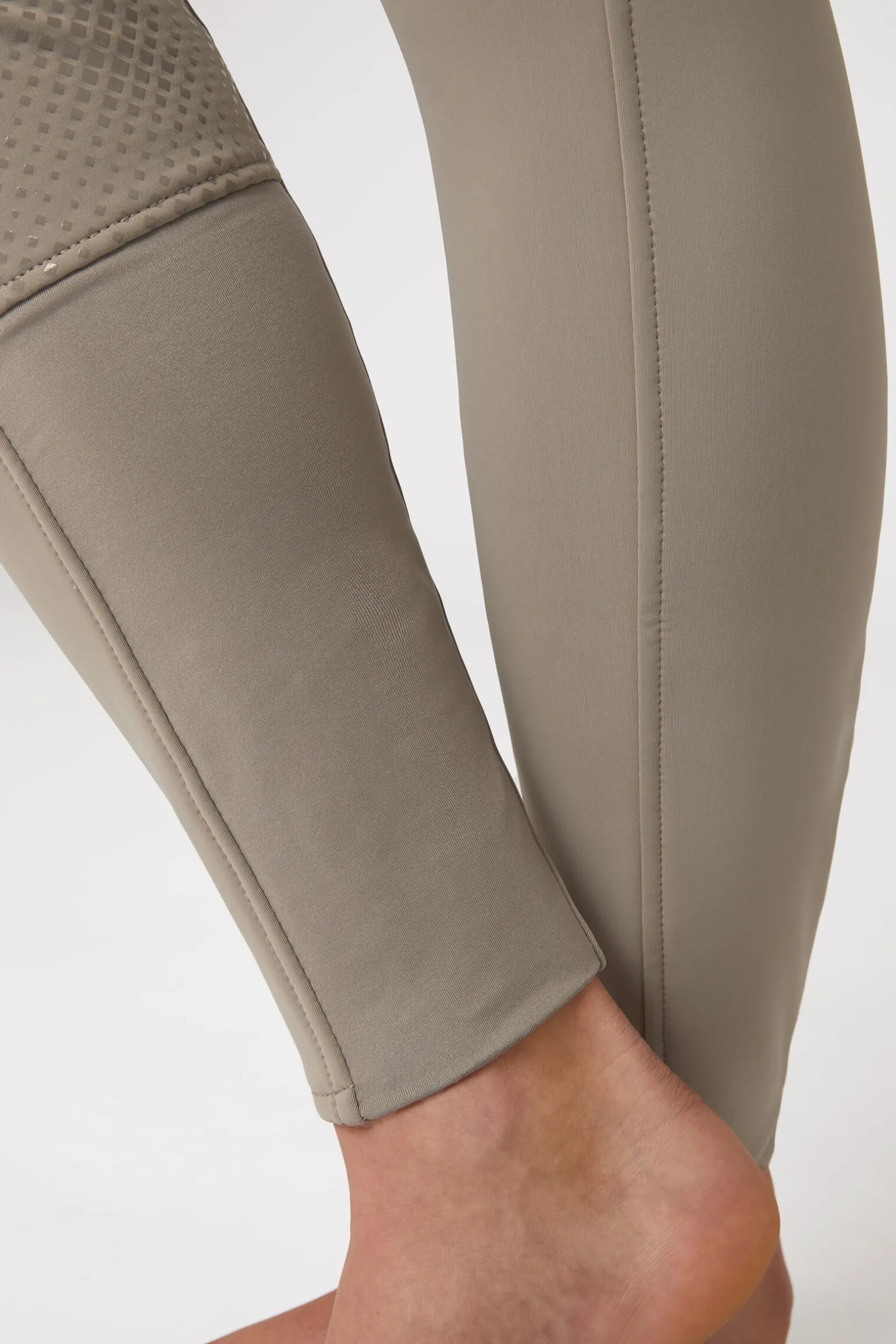 Horze Grand Prix helforsterkede thermo ridebukser i softshell, dame