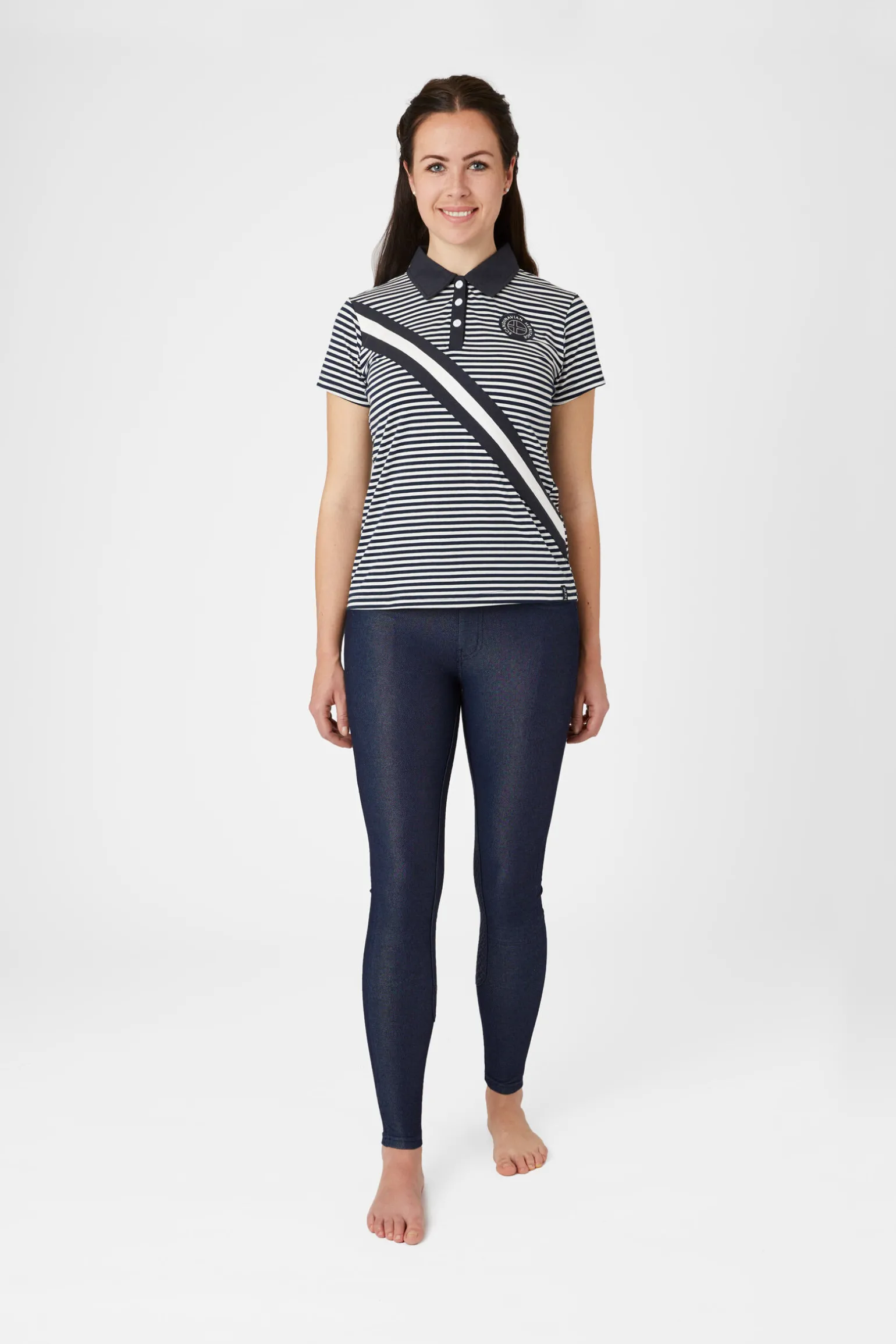 Horze Jessie jerseyskjorte, dame