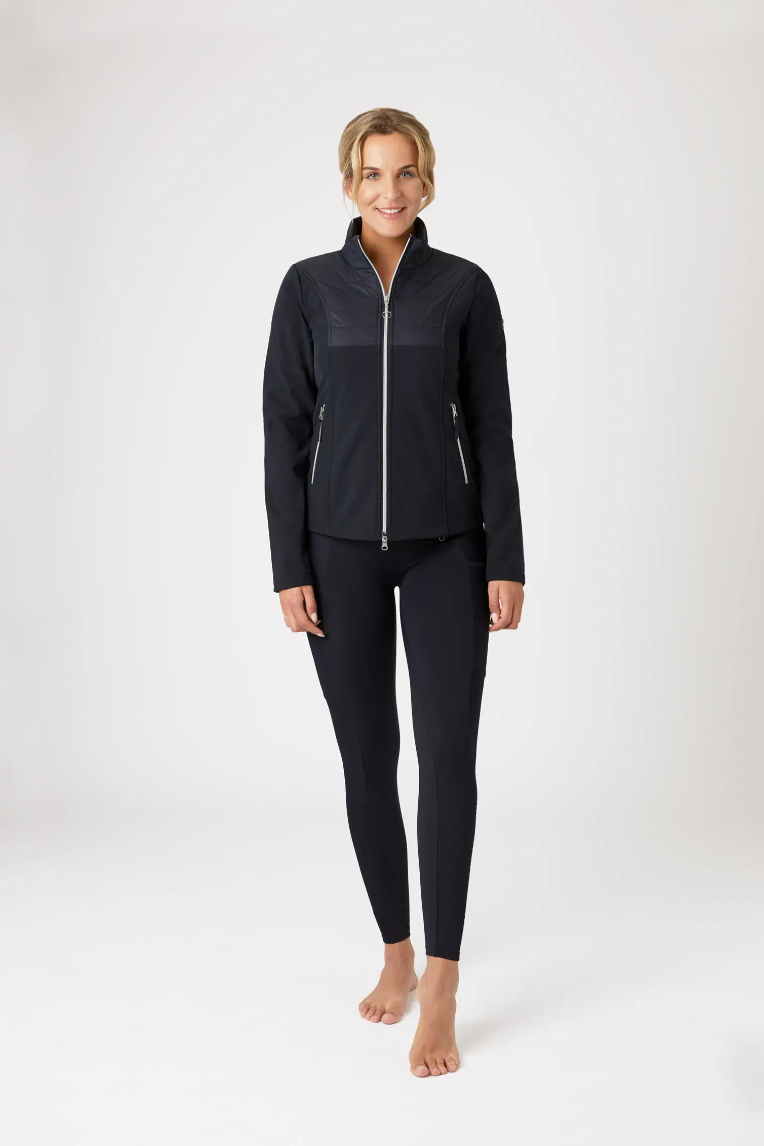 Horze Maeve hybridjakke i softshell, dame