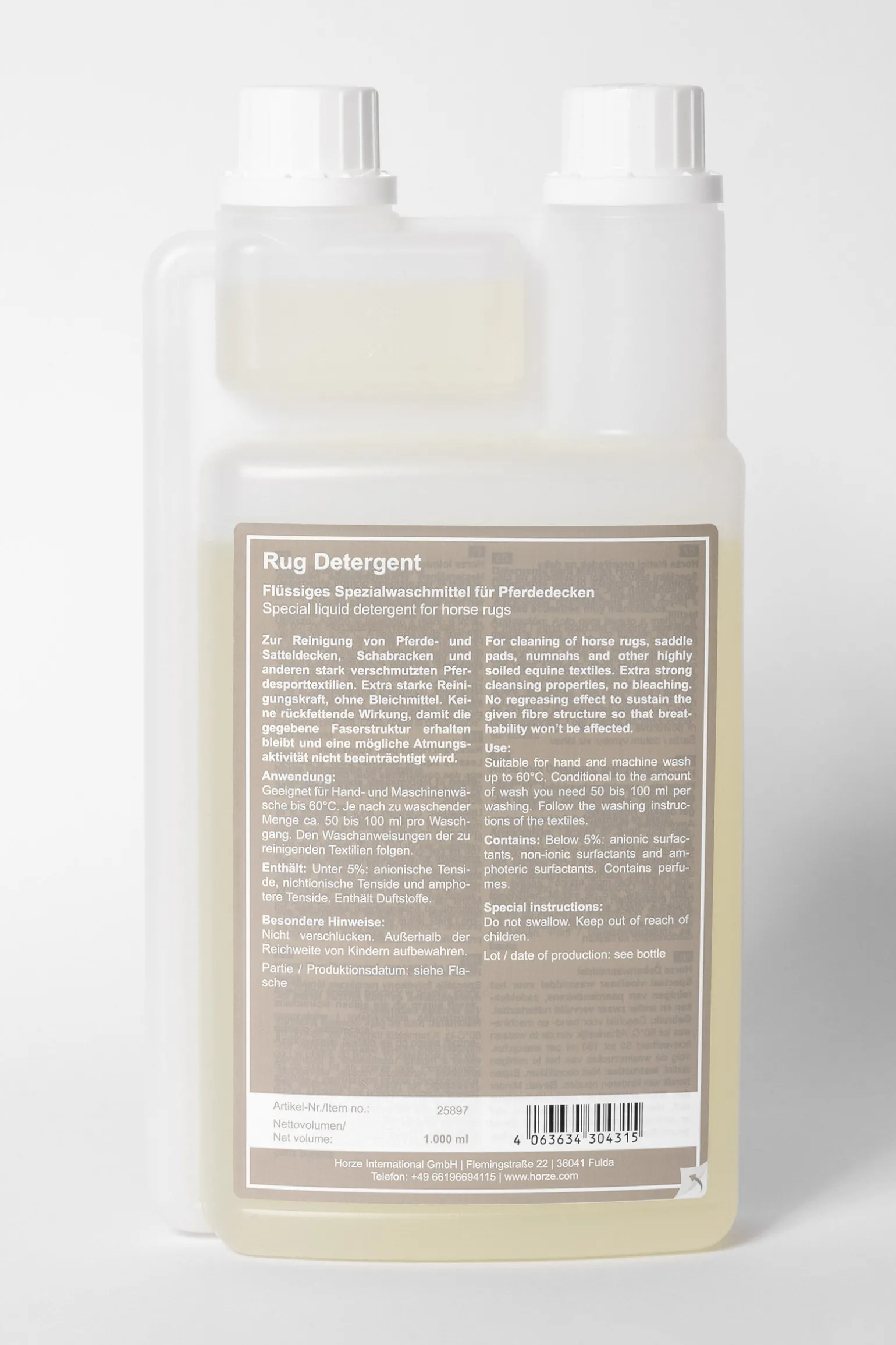 Horze Waskemiddel for dekken, 1 l
