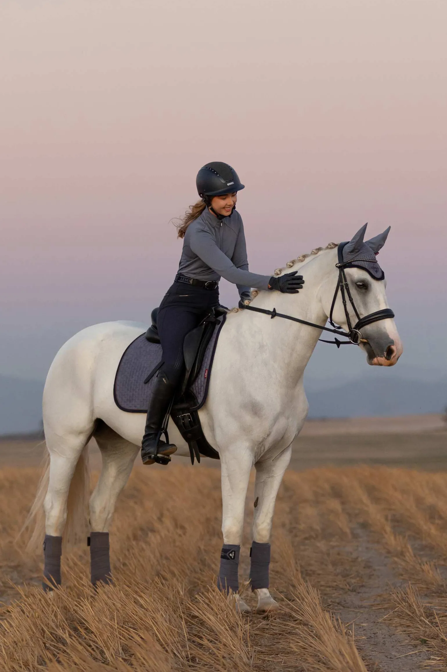 LeMieux Suede Square Sottosella da dressage