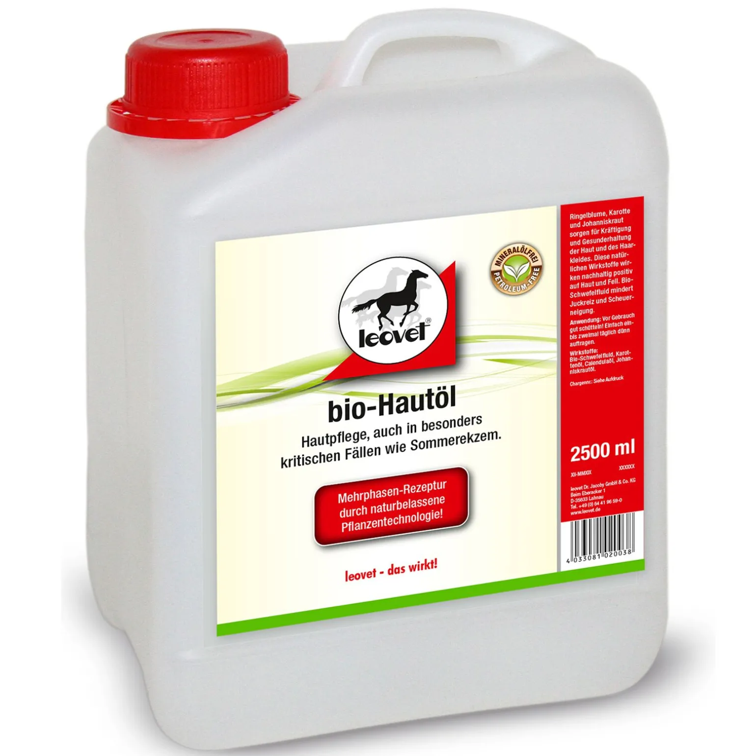 Leovet bio-Skin olje, 2500 ml