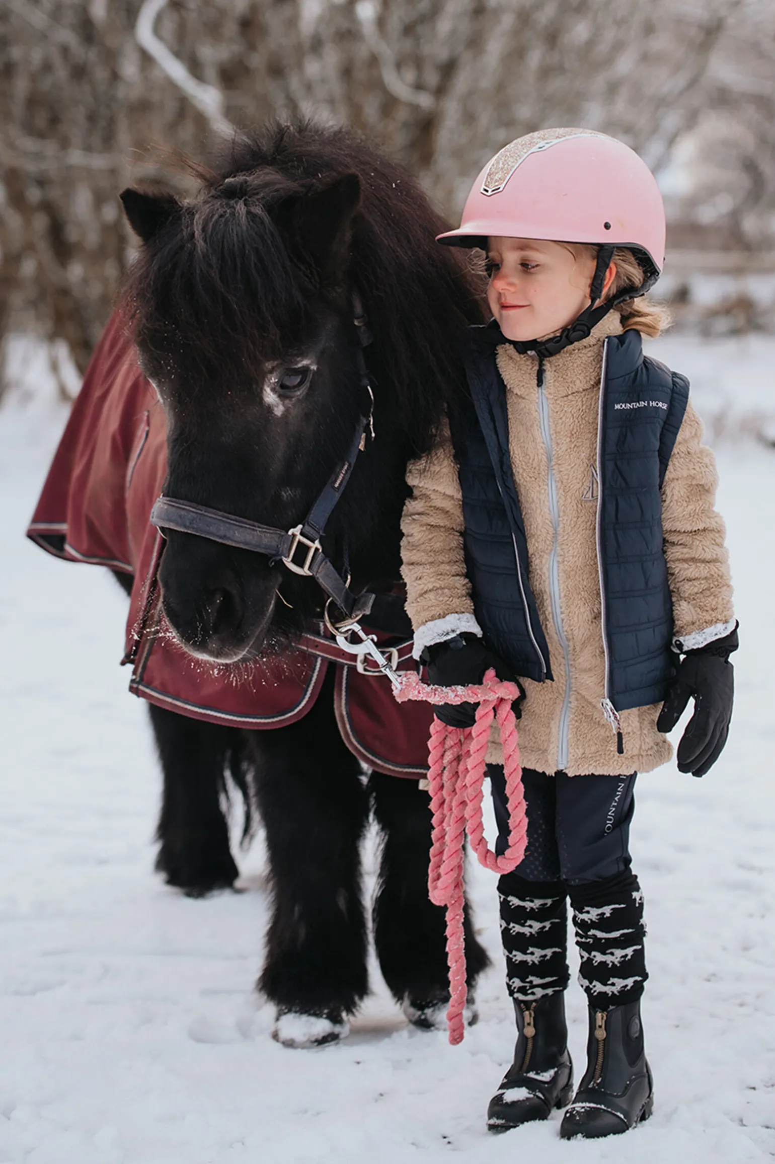 Mountain Horse Fuzzy Fleece JR