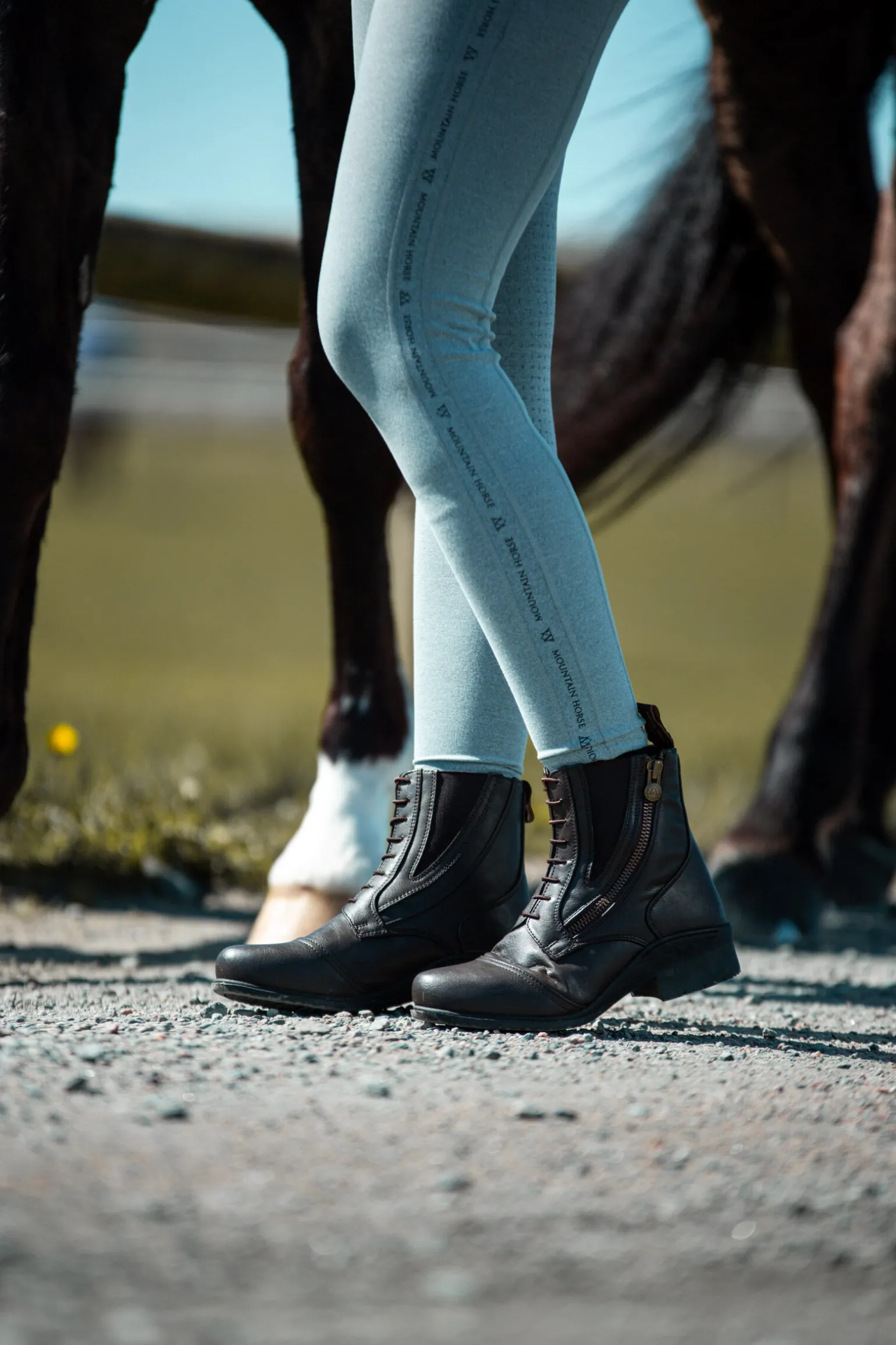 Mountain Horse Veganza Paddock Støvler med sideglidelås