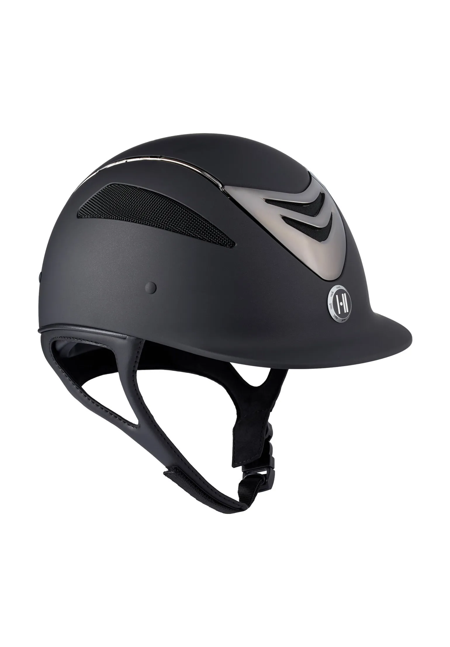 OneK Defender Pro Matt Chrome ridehjelm