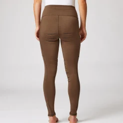 Ridetights, helforsterket silikon, mobillomme, dame