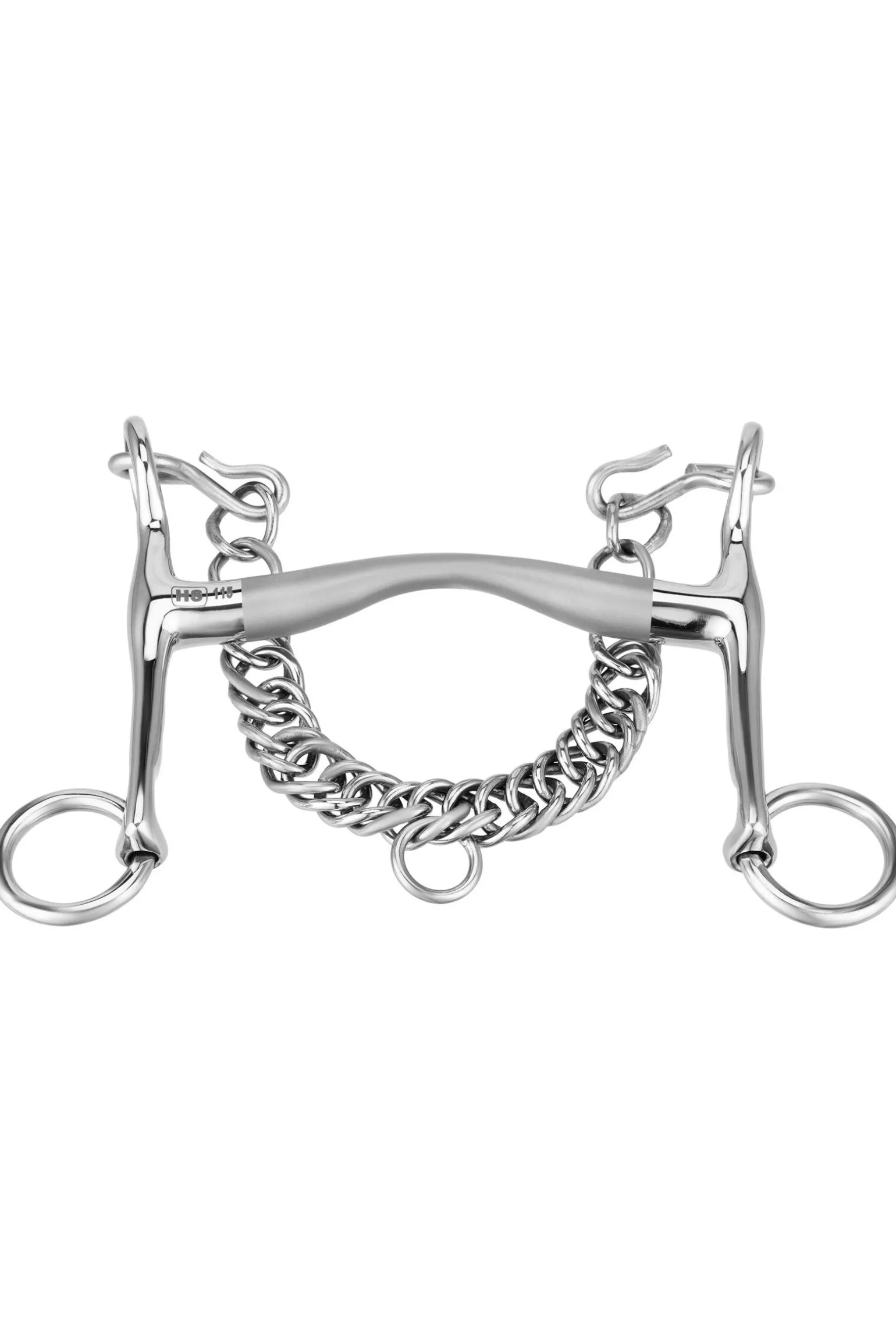 Sprenger Satinox kandarstang, 14 mm, 5 cm sjenkler