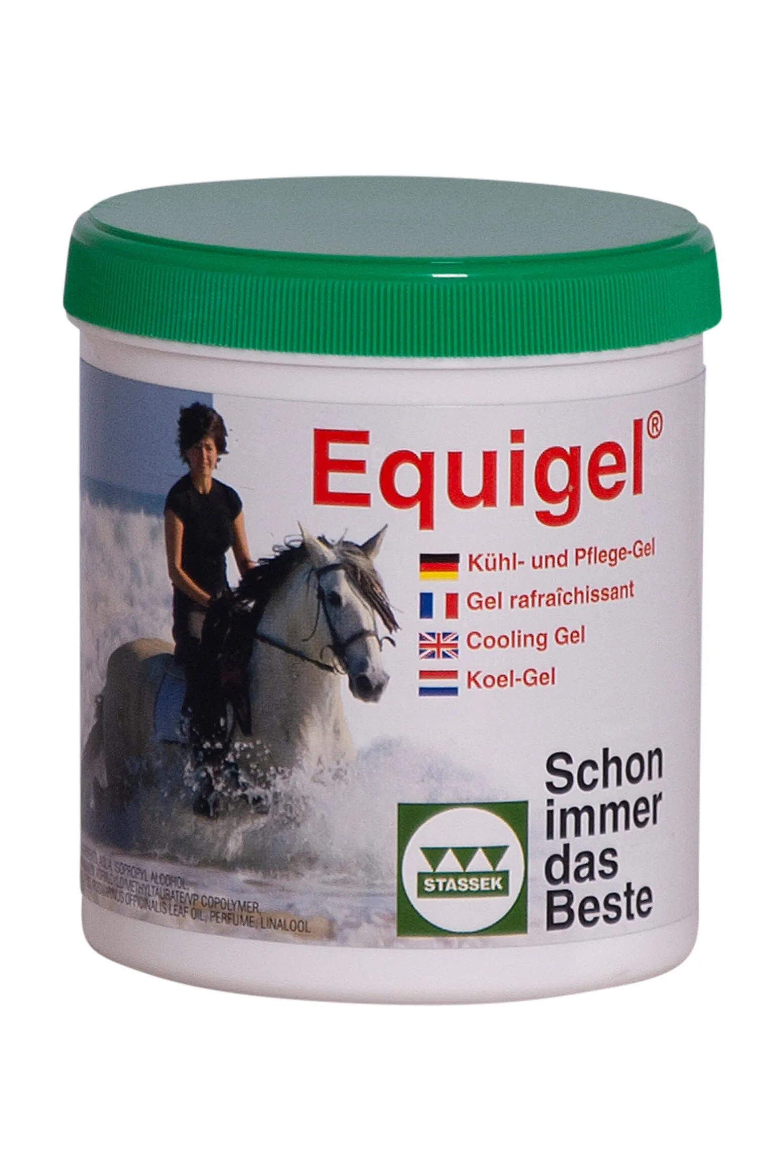 Stassek Equigel Kjølende og Lindrende, 500 ml