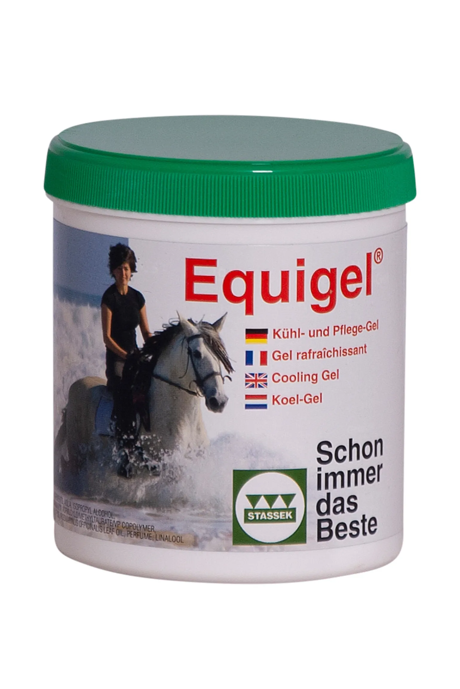 Stassek Kjølende og Lindrende Equigel, 1000 ml