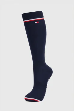 Tommy Hilfiger Equestrian Byron vinter ride sokker, 2-pakning
