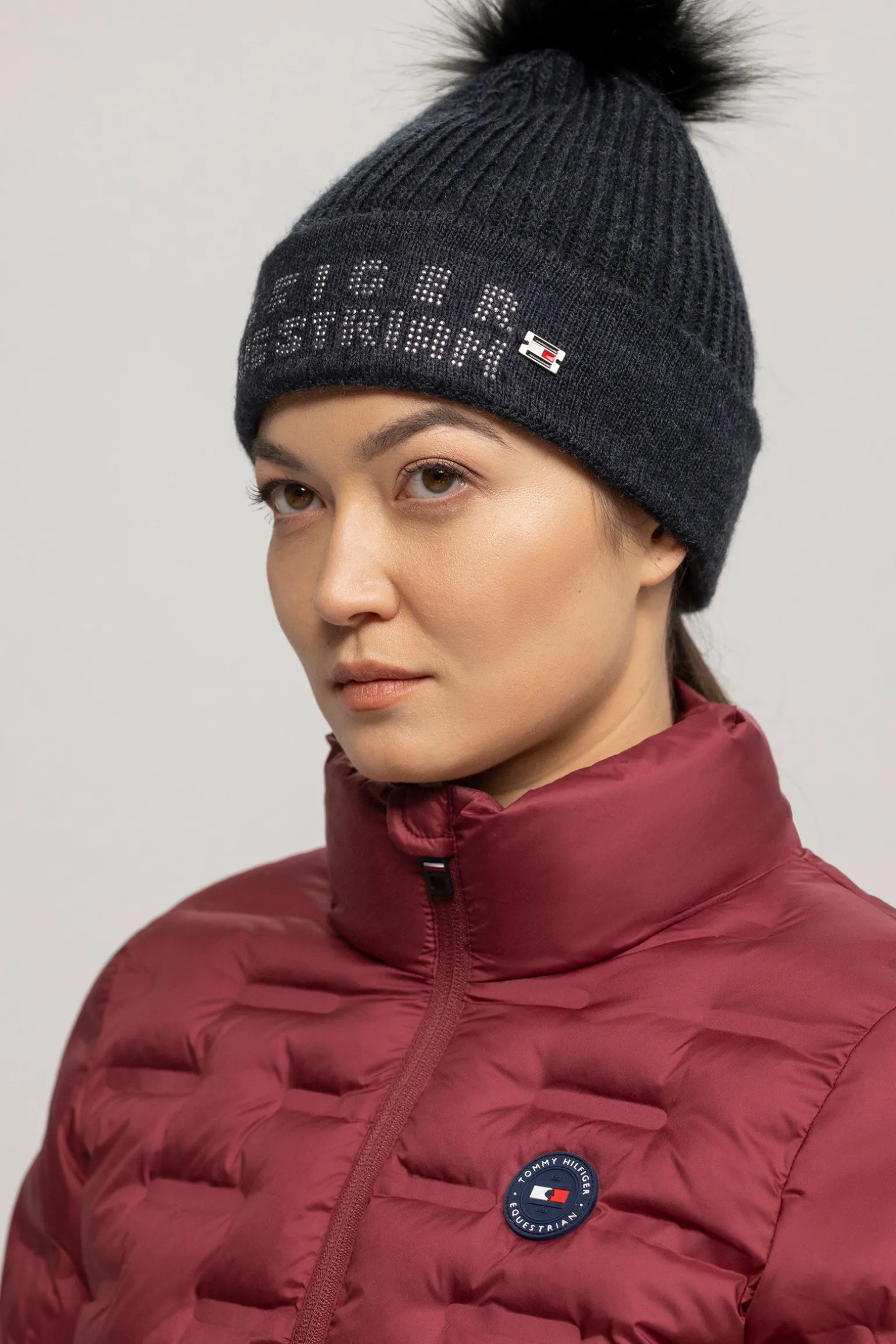 Tommy Hilfiger Equestrian Ottawa dame lue med dusk