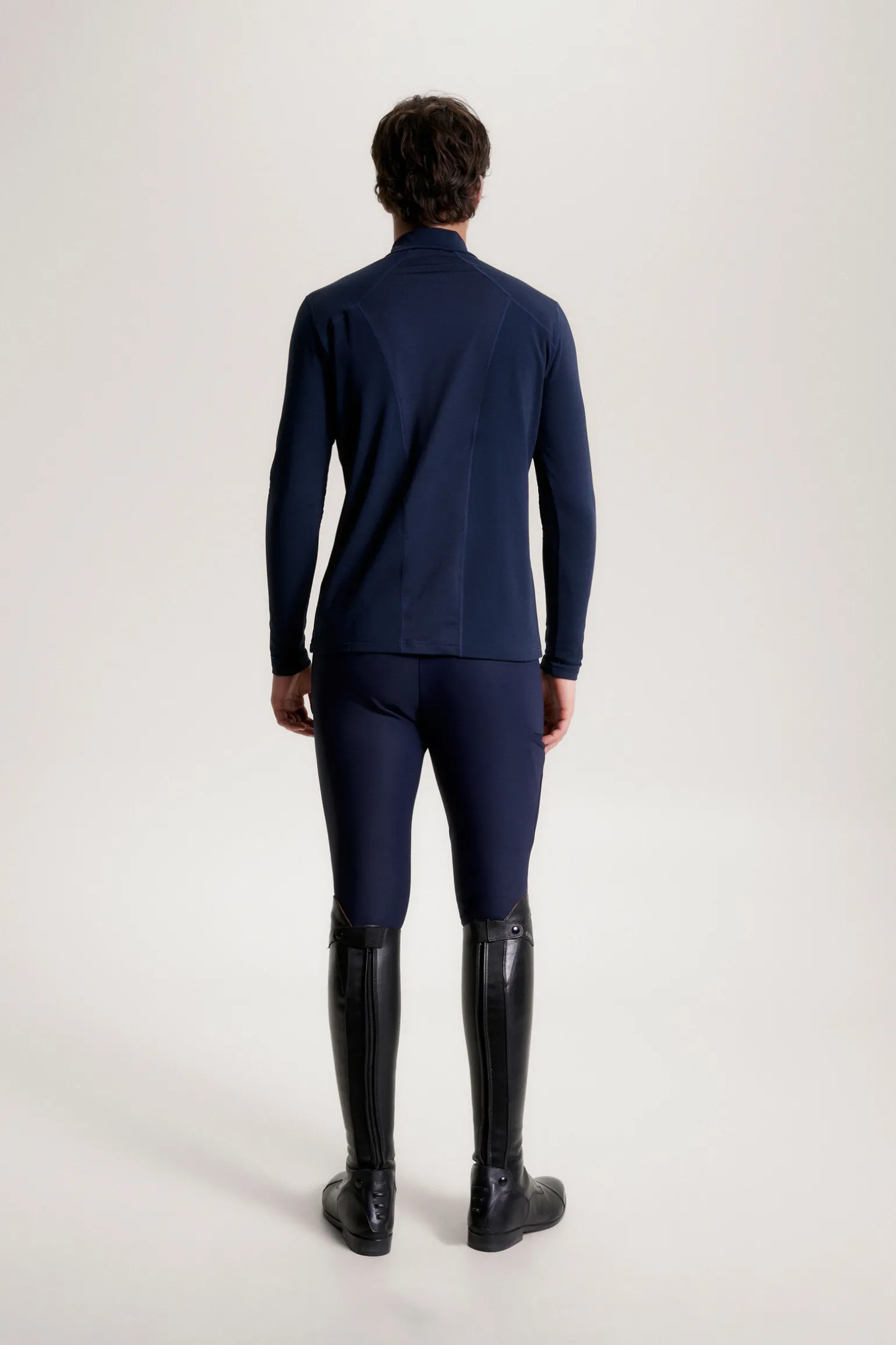 Tommy Hilfiger Equestrian 1/4 Zip Termoskjorte for menn